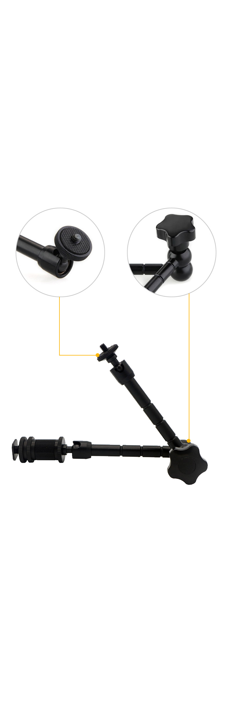 고프로10 호환 슈퍼 클램프 매직암 집게 암 GOPRO10/고프로거치대/고프로암/고프로암거치대/액션캠거치대/