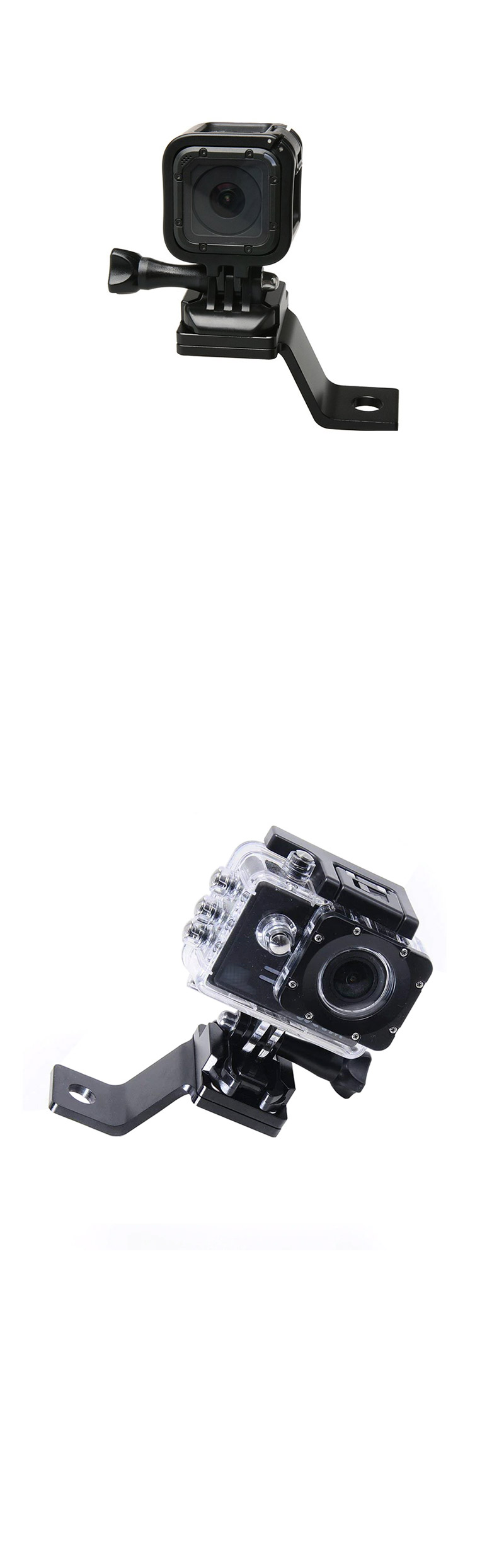 GOPRO10 호환 바이크 백미러 거치대 마운트 고프로10/캠오토바이마운트/액션캠오토바이집게/액션캠오토바이