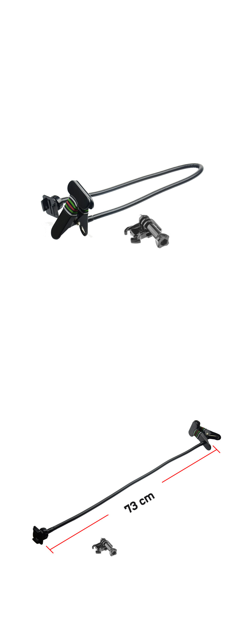 고프로10 호환 플렉시블 구스넥 집게 마운트 GOPRO10/액션캠집게/액션캠마운트/액션캠집게마운트/액션캠고