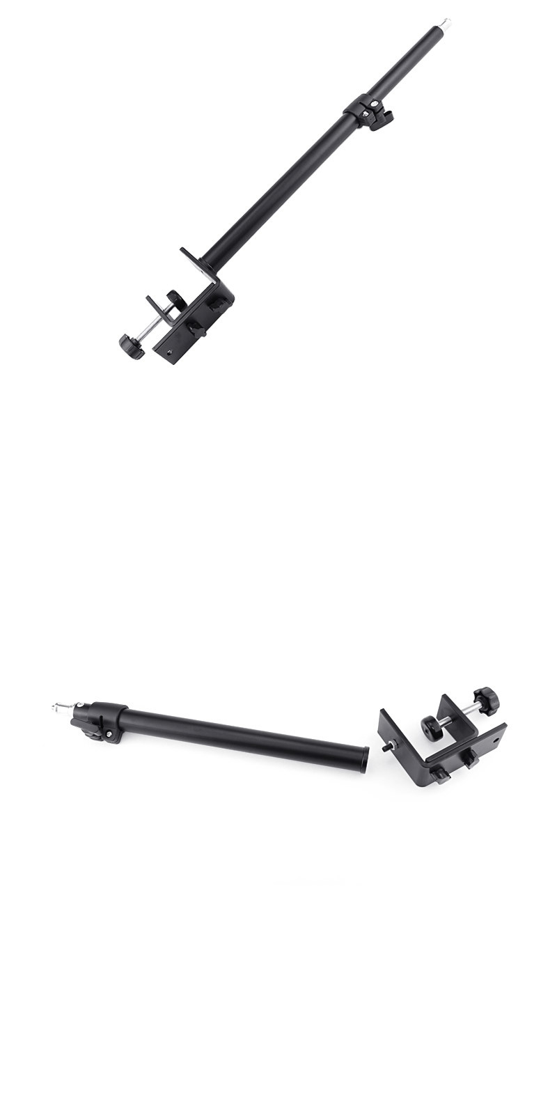 테이블 거치대 인터넷방송 브이로그 촬영 휴대폰 조명/거치대/조명거치대/캠거치대/클램프거치대/탁상고정