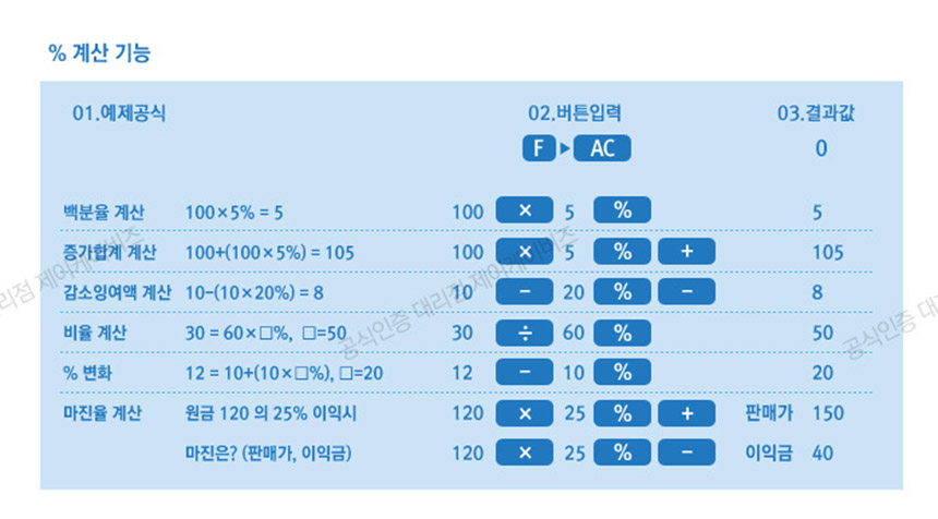카시오 일반 전자계산기 SL-240LB/계산기/전자계산기/일반용전자계산기/학생계산기/사무계산기/가정용계산