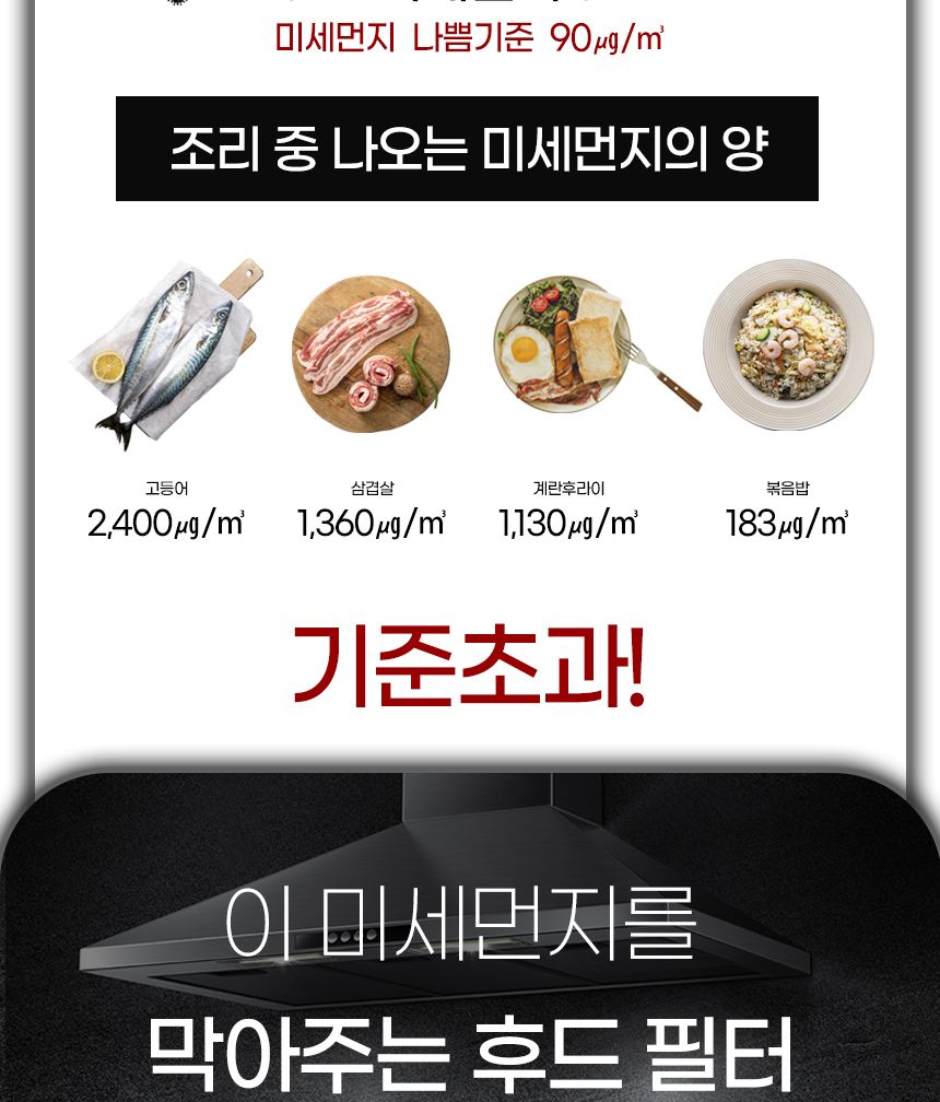 (기타277x228) 특허3중망 마이리빙 렌지후드필터/주방후드필터/후드필터/후드교체필터/렌지후드용필터/렌지