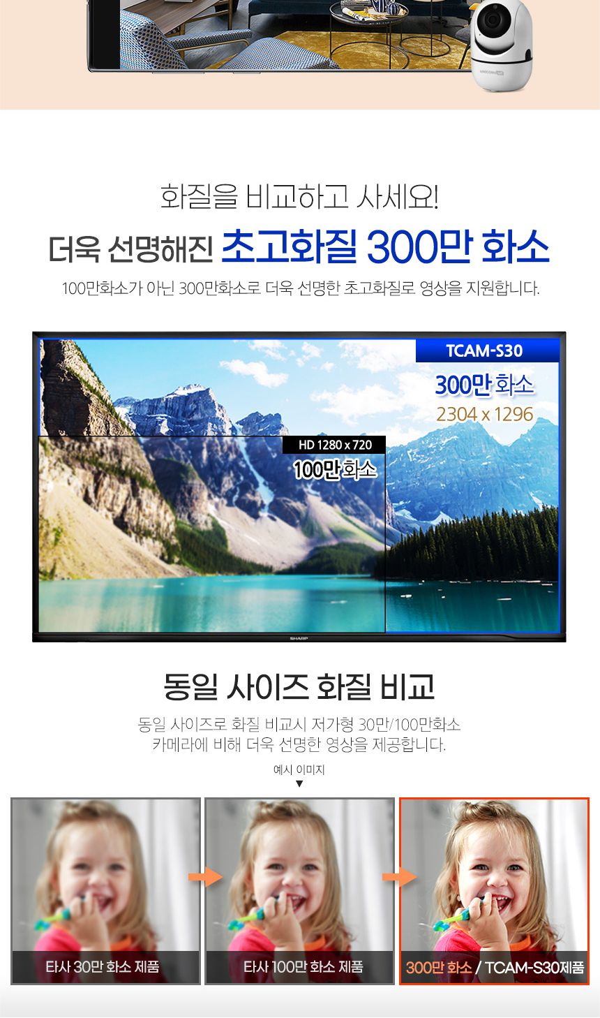 유니콘IoT 300만화소 CCTV 무선보안 IP카메라초고화/CC카메라/CCTV/보안용품/보안카메라/보안용/보안카메라
