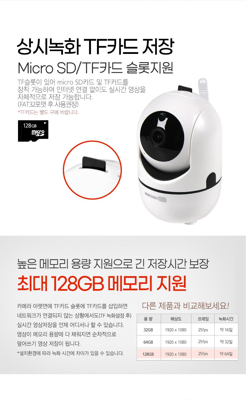 유니콘IoT 300만화소 CCTV 무선보안 IP카메라초고화/CC카메라/CCTV/보안용품/보안카메라/보안용/보안카메라
