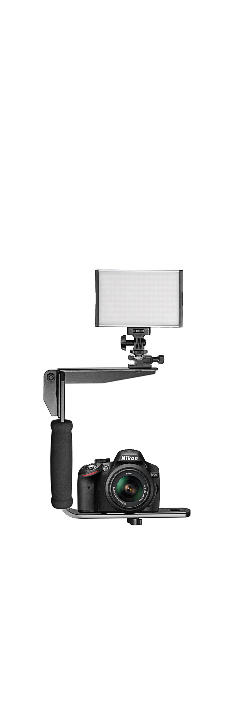 카메라 마이크 L자형 플래쉬 핫슈 브라켓 DSLR 액션캠/고프로/액션캠/카메라액션캠/카메라고프로/촬영용액
