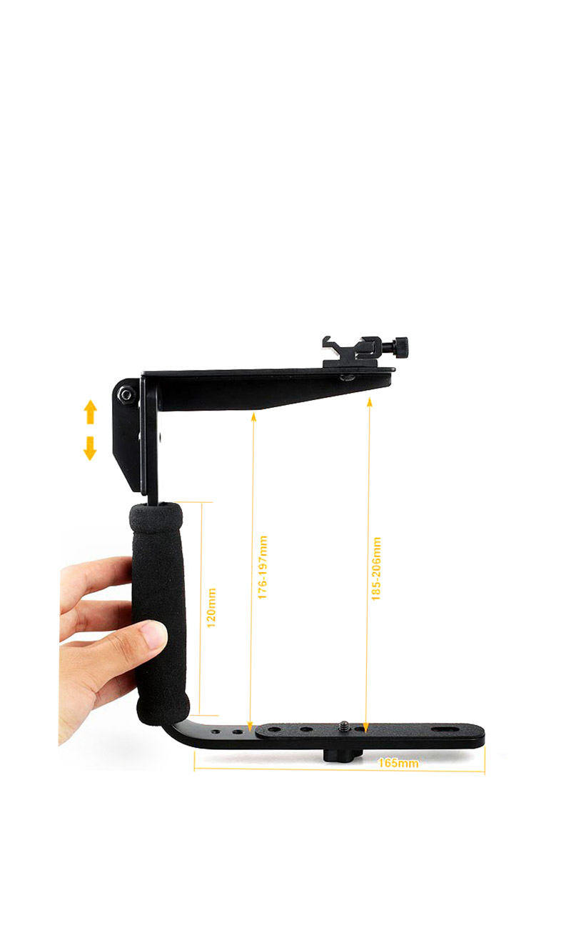 카메라 마이크 L자형 플래쉬 핫슈 브라켓 DSLR 액션캠/고프로/액션캠/카메라액션캠/카메라고프로/촬영용액