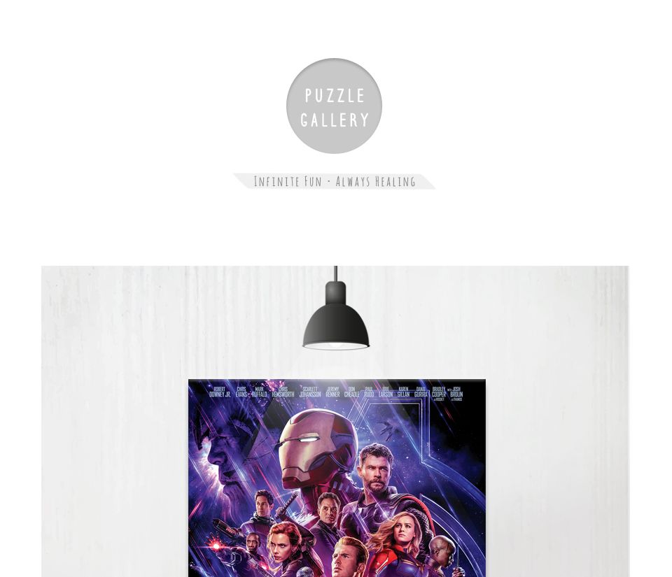 퍼즐라이프 1000피스 마블 어벤져스 엔드게임 포스터/캐릭터퍼즐/마블퍼즐/마블직소퍼즐/퍼즐/종이퍼즐/직