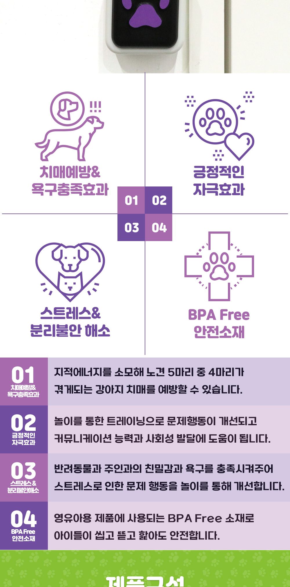 헝거포워드 토킹펫 도어벨 강아지녹음벨 LER9356/강아지도어벨/강아지훈련용품/강아지교육용품/강아지용품/
