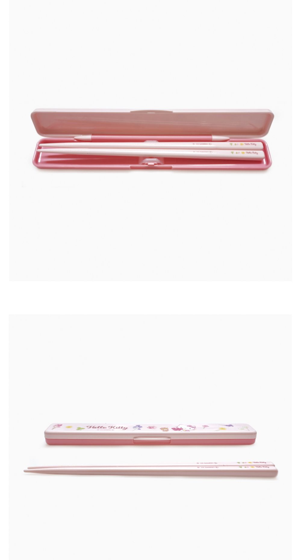 스케이터 젓가락세트 헬로키티 플라워리스 무소음 케이스세트 18cm 젓가락 젓가락 저분 고급젓가락 아크릴젓가락 고급저분 젓가락케이스 무소음젓가락케이스 디자인젓가락 디자인저분 아크릴저분