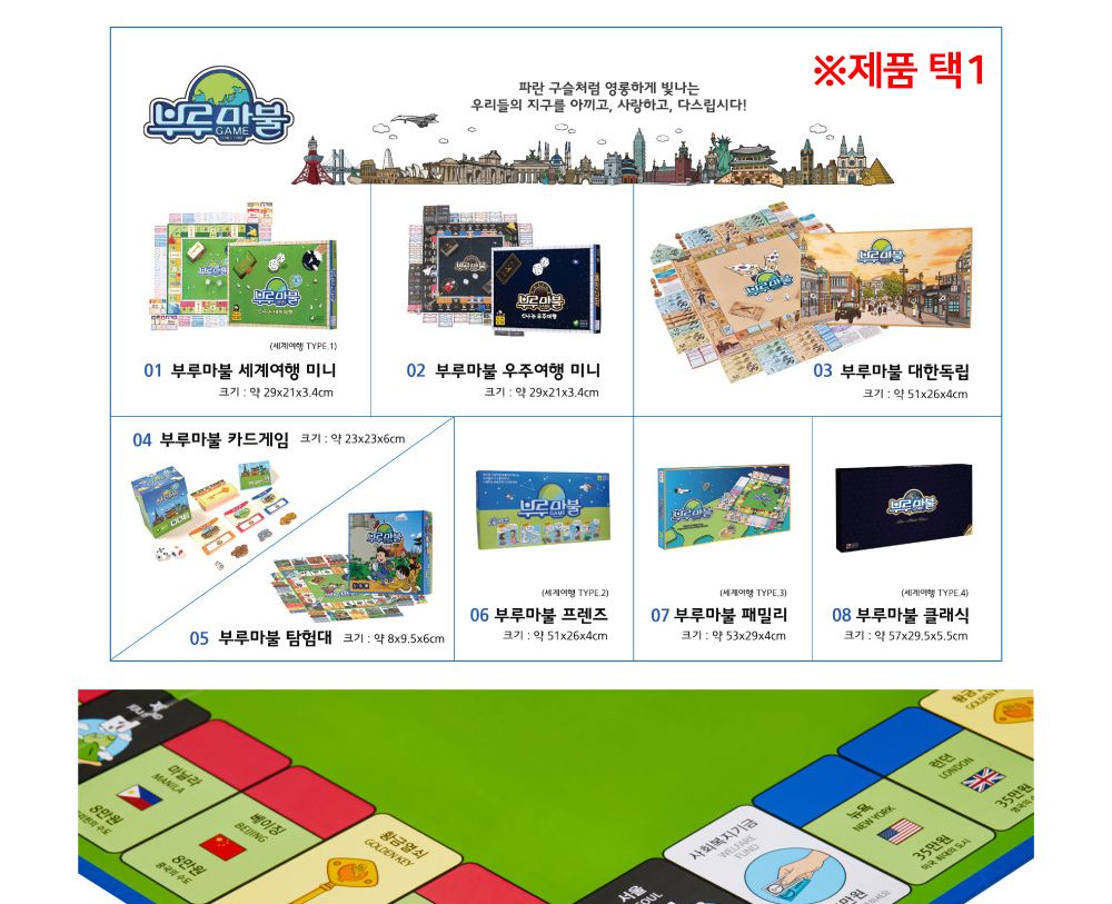 씨앗사 부루마불 대한독립 보드게임/부루마블/부루마블게임/부루마블보드게임/보드게임/나라게임/브루마블
