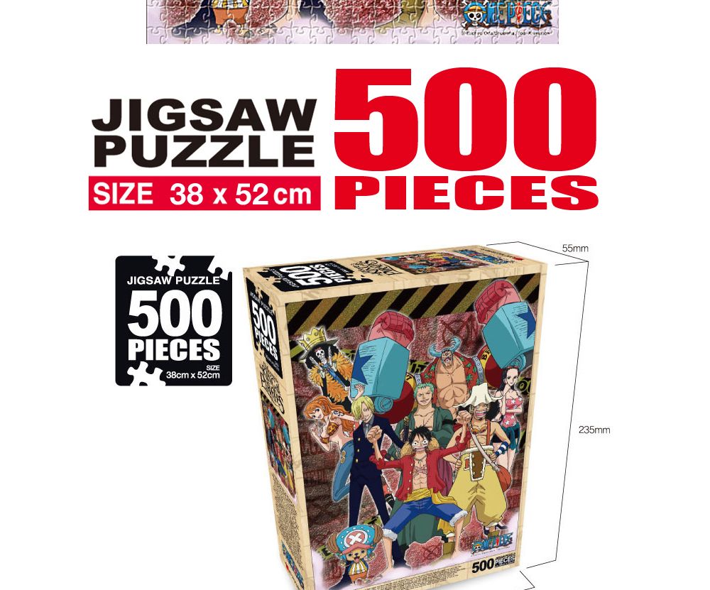 학산퍼즐 원피스 직소퍼즐 500pcs (파이팅)/퍼즐/직소퍼즐/키덜트퍼즐/만화퍼즐/캐릭터퍼즐/조각퍼즐/아동