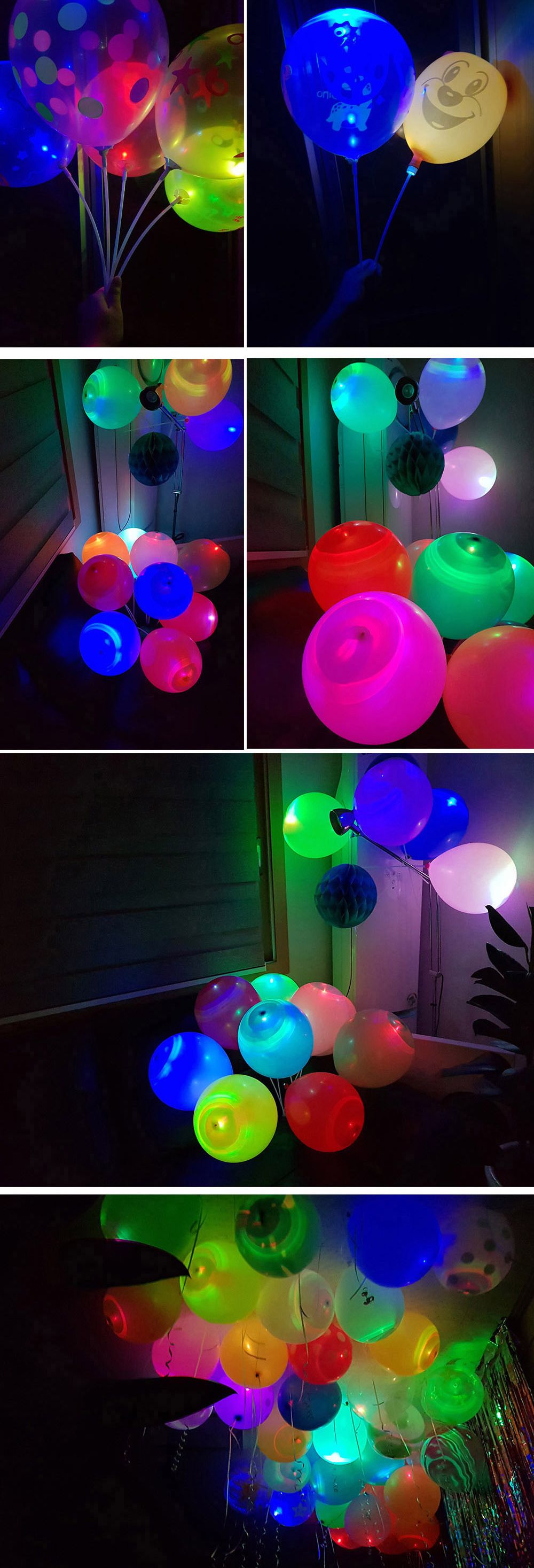 해피파티 LED 풍선 투명 인쇄 컵스틱 세트 (4입) (랜덤발송) 풍선 어린이풍선 귀여운풍선 파티용품 파티용풍선 이벤트용품 행사소품 행사용품 파티풍선 사진소품 사진풍선