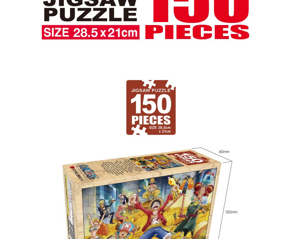 학산퍼즐 원피스 직소퍼즐 150pcs (보물더미)/퍼즐/직소퍼즐/키덜트퍼즐/만화퍼즐/캐릭터퍼즐/조각퍼즐/아