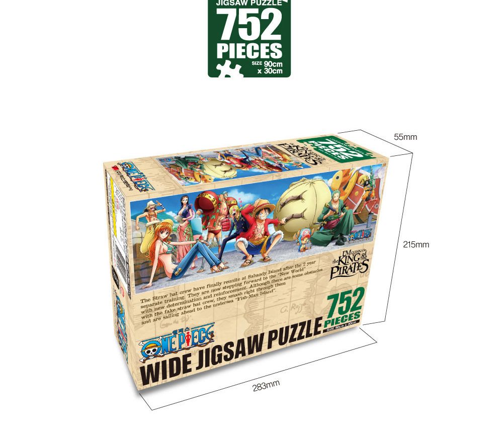 학산퍼즐 원피스 직소퍼즐 752pcs (출항허가)/퍼즐/직소퍼즐/키덜트퍼즐/만화퍼즐/캐릭터퍼즐/조각퍼즐/아
