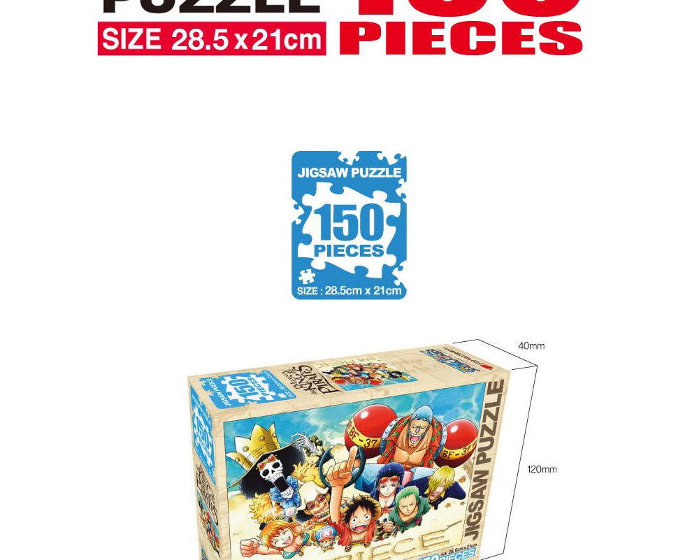 학산퍼즐 원피스 직소퍼즐 150pcs (스마일)/퍼즐/직소퍼즐/키덜트퍼즐/만화퍼즐/캐릭터퍼즐/조각퍼즐/아동