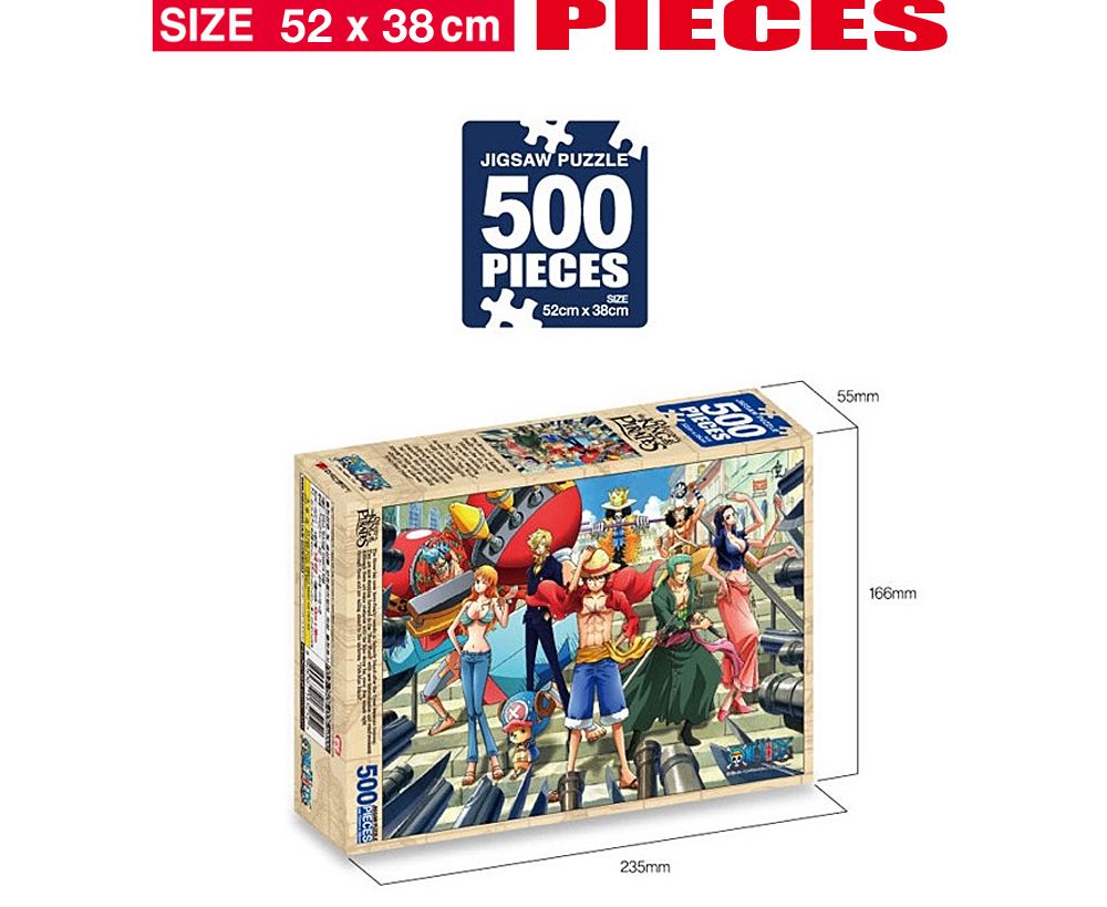 학산퍼즐 원피스 직소퍼즐 500pcs (자유)/퍼즐/직소퍼즐/키덜트퍼즐/만화퍼즐/캐릭터퍼즐/조각퍼즐/아동퍼
