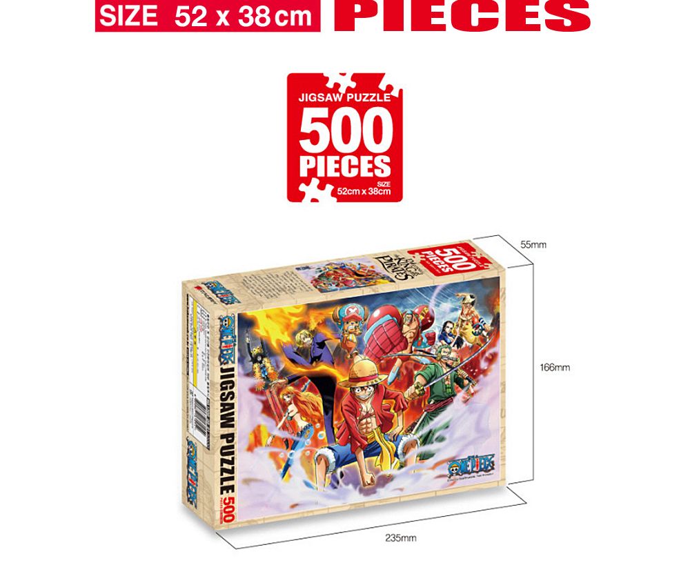 학산퍼즐 원피스 직소퍼즐 500pcs (각자의 능력)/퍼즐/직소퍼즐/키덜트퍼즐/만화퍼즐/캐릭터퍼즐/조각퍼즐/