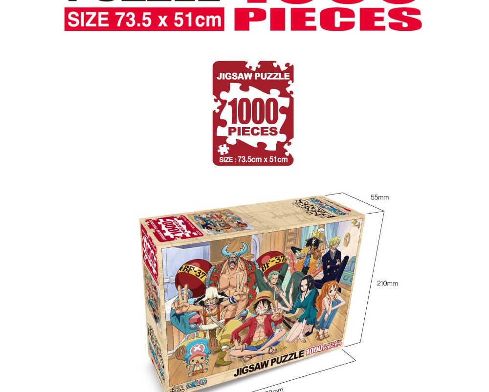 학산퍼즐 원피스 직소퍼즐 1000pcs (브레이크타임)/퍼즐/직소퍼즐/키덜트퍼즐/만화퍼즐/캐릭터퍼즐/조각퍼