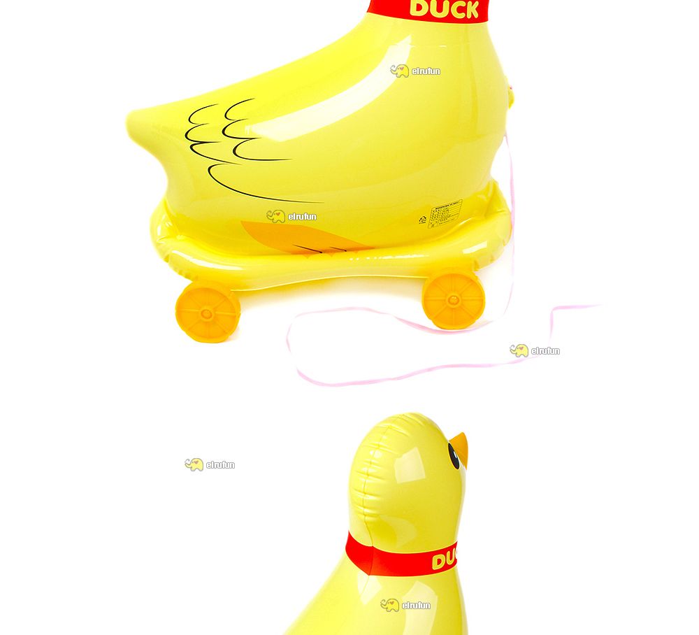 풍선나라 끌고다니는 풍선 오리
