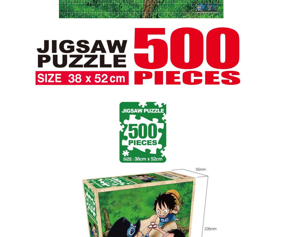 학산퍼즐 원피스 직소퍼즐 500pcs (결의)/퍼즐/직소퍼즐/키덜트퍼즐/만화퍼즐/캐릭터퍼즐/조각퍼즐/아동퍼