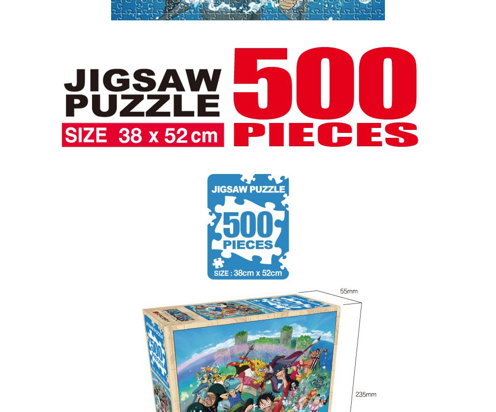 학산퍼즐 원피스 직소퍼즐 500pcs (워터월드)/퍼즐/직소퍼즐/키덜트퍼즐/만화퍼즐/캐릭터퍼즐/조각퍼즐/아
