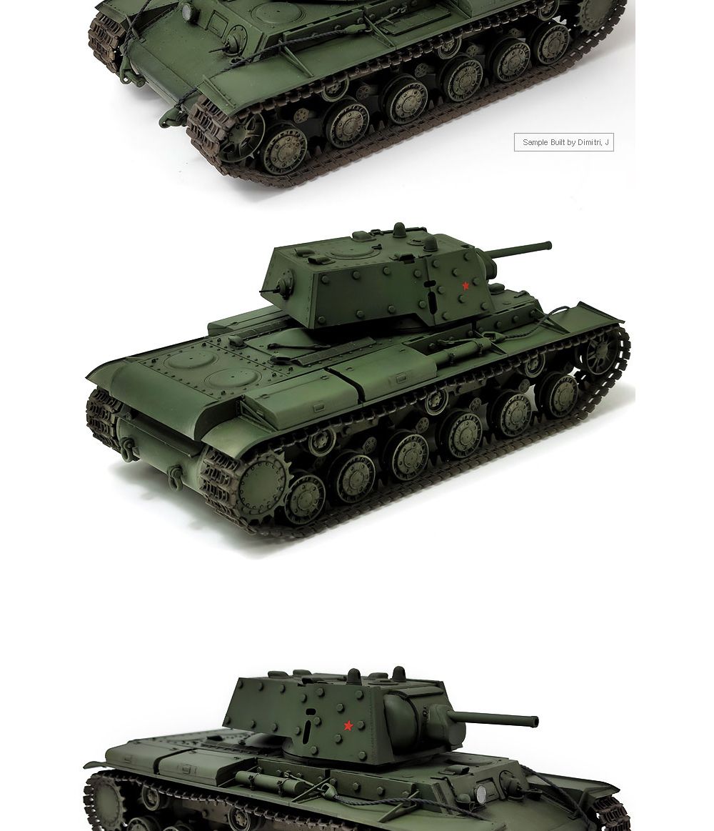아카데미 소비에트 연방 KV-1s 에크라나미 13549/프라모델/디자인프라모델/디자인모형/에크라나미/프라모델