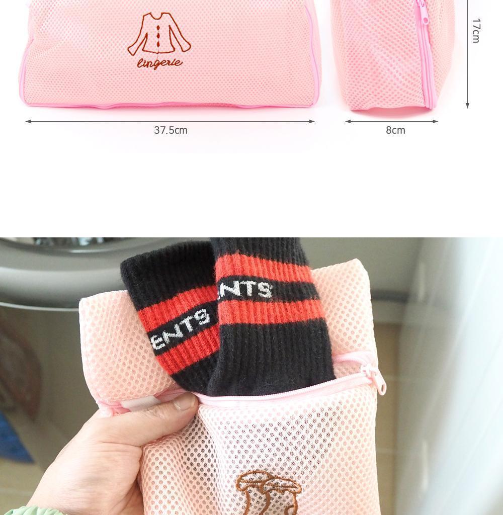 이중 세탁망 5종 세트 세탁망 빨래망 의류세탁망 의류빨래망 매쉬빨래망 매쉬세탁망 이중세탁망 이중빨래망 속옷망빨래망 양말빨래망