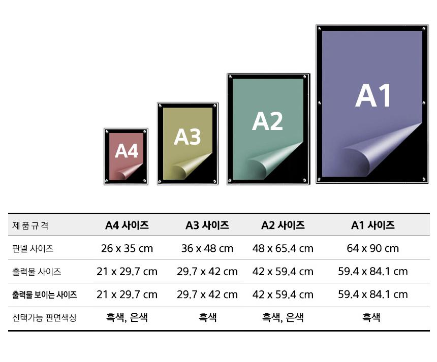 삼화 고급형 자석부착식 액자 MF-02 A3 297x420mm. 안내판 스탠드 안내판스탠드 스탠드안내판 스탠드게시판 게시판스탠드 오피스안내판 포스터스탠드 스탠드포스터 스탠드형안내판