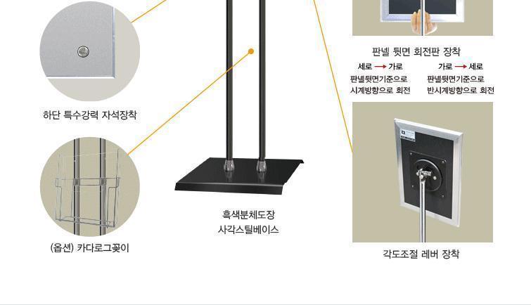 삼화 포스터스탠드 고급형 자석부착식SMP-07Q A2은색. 안내판 스탠드 안내판스탠드 스탠드안내판 스탠드게시판 게시판스탠드 오피스안내판 포스터스탠드 스탠드포스터 스탠드형안내판