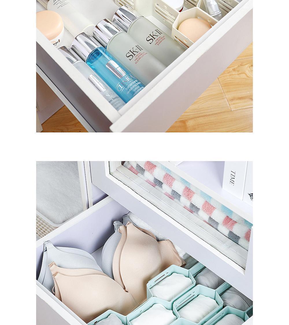 벌집 모양 서랍 칸막이 종류별정리 양말정리 칸막이 수납용품 정리용품