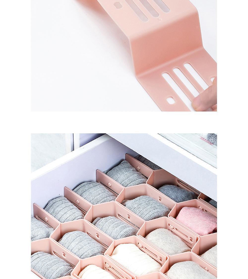 벌집 모양 서랍 칸막이 종류별정리 양말정리 칸막이 수납용품 정리용품