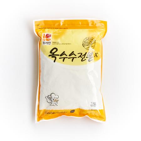 뚜레반 옥수수전분 1Kg 10개 옥수수전분 전분 옥수수 전분가루 옥수수가루 옥수수전분가루 가루 제분 식품용전분 요리용전분 요리용전분가루 식품용전분가루 옥수수분말