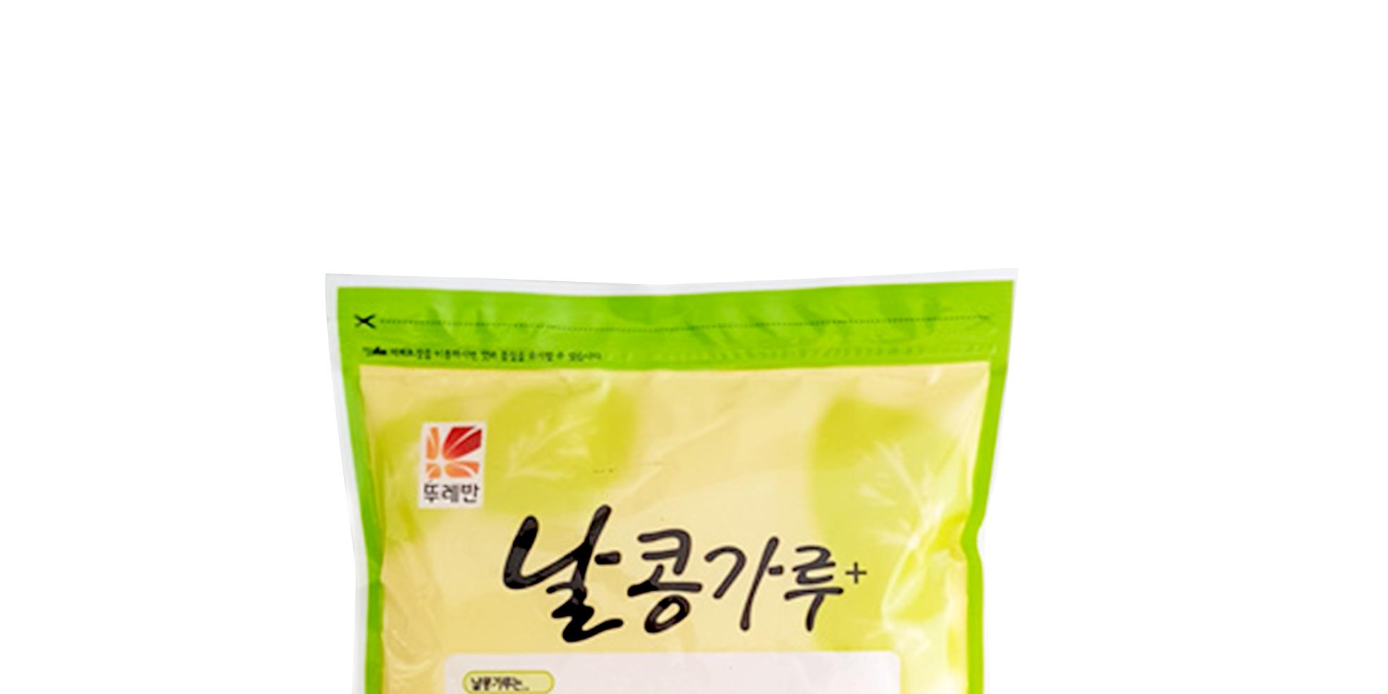 뚜레반 생콩가루 1Kg 10개 콩가루 수제비생콩가루 날콩가루 콩분말 수제비생콩분말 분말 콩파우더 칼국수생콩가루 칼국수생콩분말 생콩가루 생콩분말 날콩분말