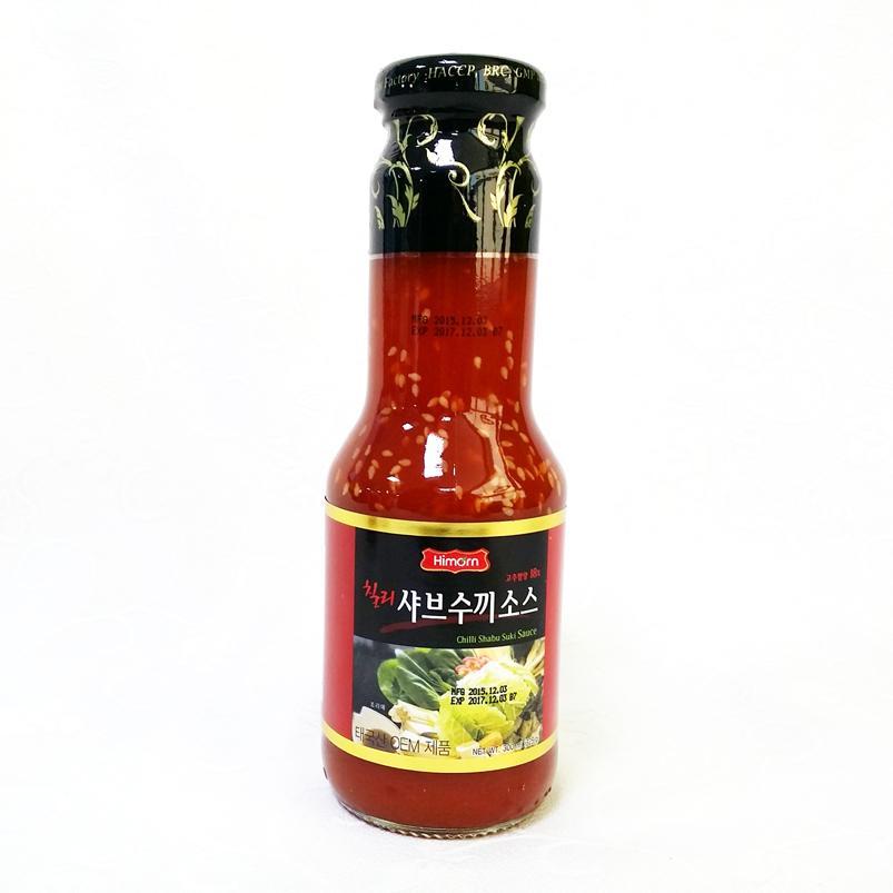 하이몬 칠리샤브수끼소스 300ml 300g 12개 칠리소스 튀김소스 샤브샤브소스 스끼소스 스위트칠리소스 칠리드레싱 요리소스 식당용스위트칠리 업소용스위트칠리 액상소스