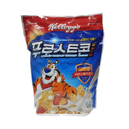 켈로그 콘푸로스트 가당 1.5Kg 4개 식사대용 시리얼 씨리얼 대용량시리얼 대용량씨리얼 업소용시리얼 식자재시리얼 업소용씨리얼 켈로그시리얼 켈로그씨리얼
