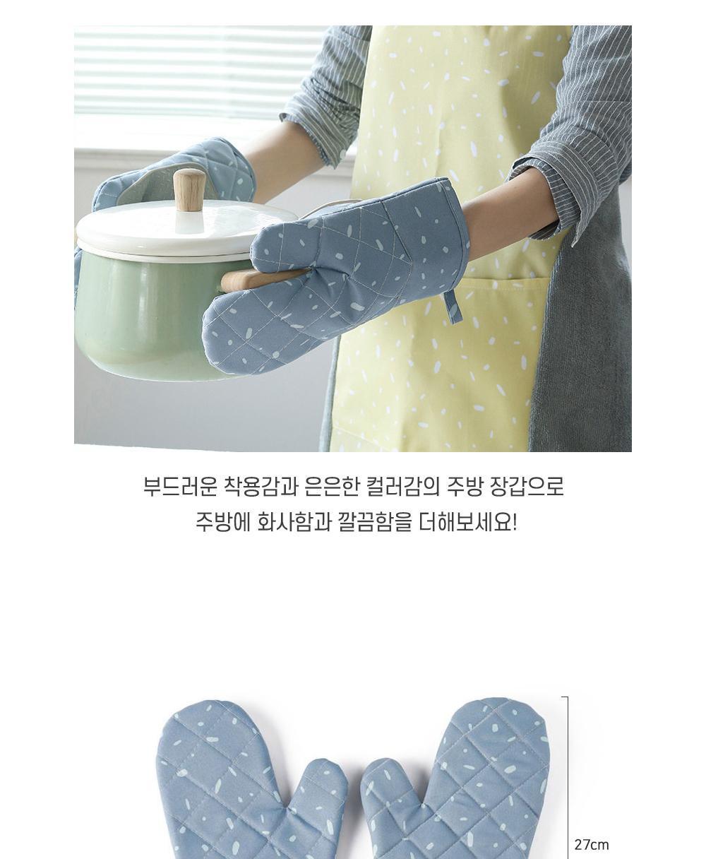실리콘 패드 코팅 주방장갑 주방장갑 주방용품 주방패브릭 실리콘패드장갑 단열패드장갑 후크고리디자인 냄비장갑 안전주방장갑 미끄럼방지 주방데코