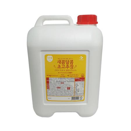 이츠웰 초고추장 14Kg 1개 초고추장 초장 식당용초장 업소용초장 식당용초고추장 식당용초장 대용량초장 대용량초고추장 초장소스 새콤소스