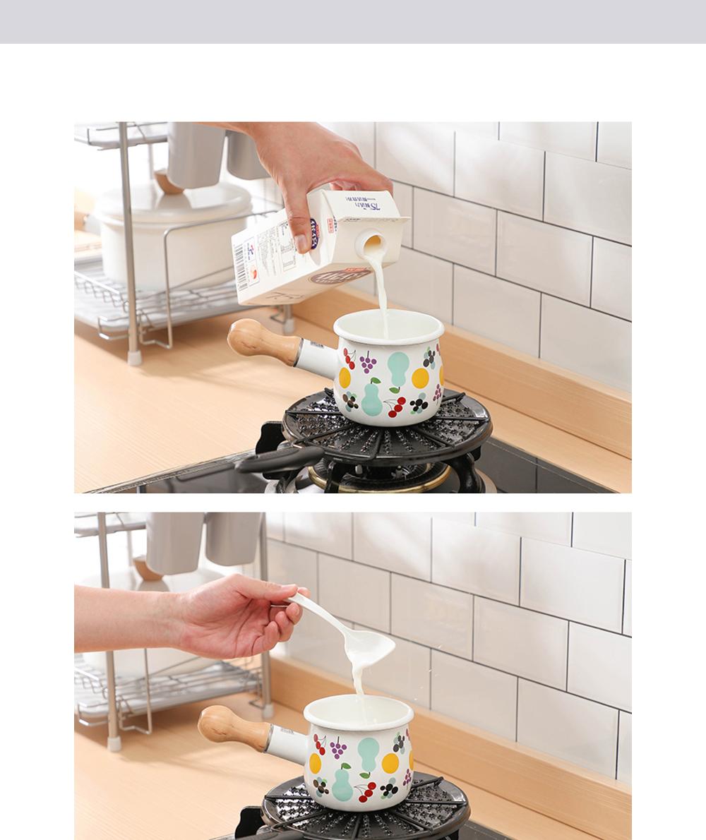 가스레인지 열전도판 받침대 열전도판 주방용품 조리도구 냄비받침대 가스레인지용 균일한열전달 냄비손상방지 작은냄비고정 열전달받침 조리보조