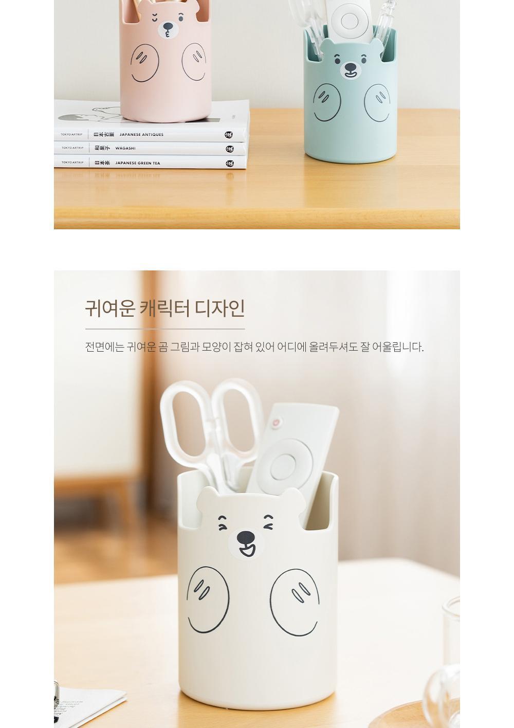 귀여운 휴대폰 거치 펜꽂이 연필꽂이 펜꽂이 데스크정리 책상용품 인테리어 폰거치용품 문구용품 사무용품 소품수납 보관용품