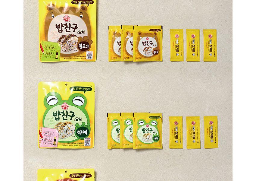 밥친구 야채 36.3G 40개 후레이크 밥조미료 밥후레이크 밥친구 분말조미료 후리가케 주먹밥 가루조미료