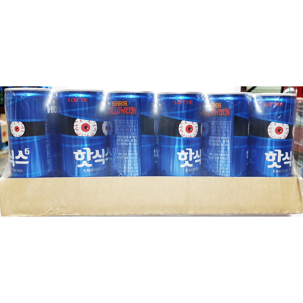 핫식스(롯데칠성 캔 250ml x30) 에너지음료 에너지주스 에너지드링크 핫식스 핫식스캔 캔핫식스 캔음료 에너지캔음료 소풍음료 후식음료