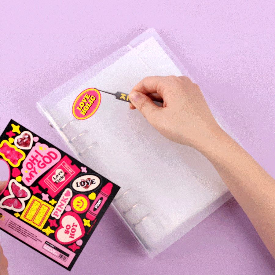 워너디스 A5 6공 PP 바인더 커버 A5바인더커버 바인더 바인더커버 6공바인더커버 다이어리커버 다이어리데코 다이어리 다이어리덮개 다이어리DIY DIY다이어리커버 다이어리표지