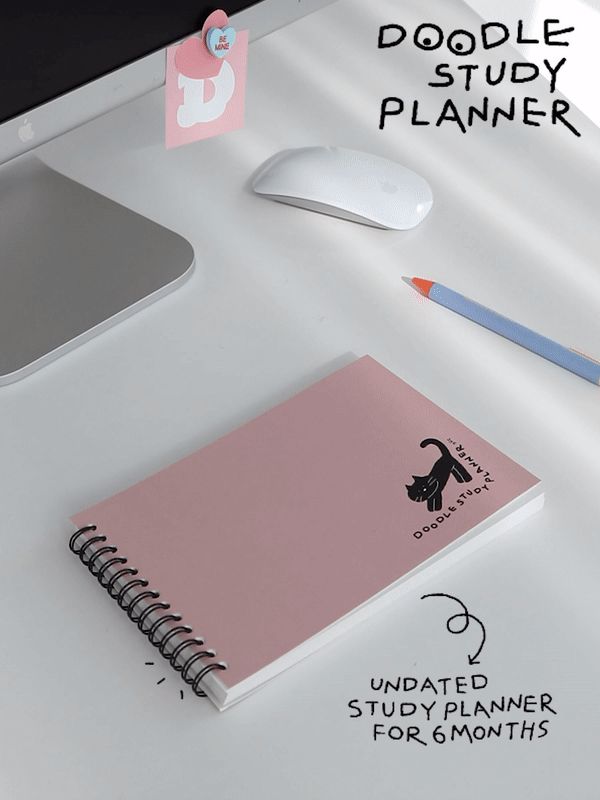 두들 스터디플래너 6개월 위클리 스케줄러 학습 공시생 플래너 학생플래너 공부플래너 스터디플래너 스터디수첩 스터디노트 스케줄러 스터디스케줄러 공부스케줄러 학생스케줄러