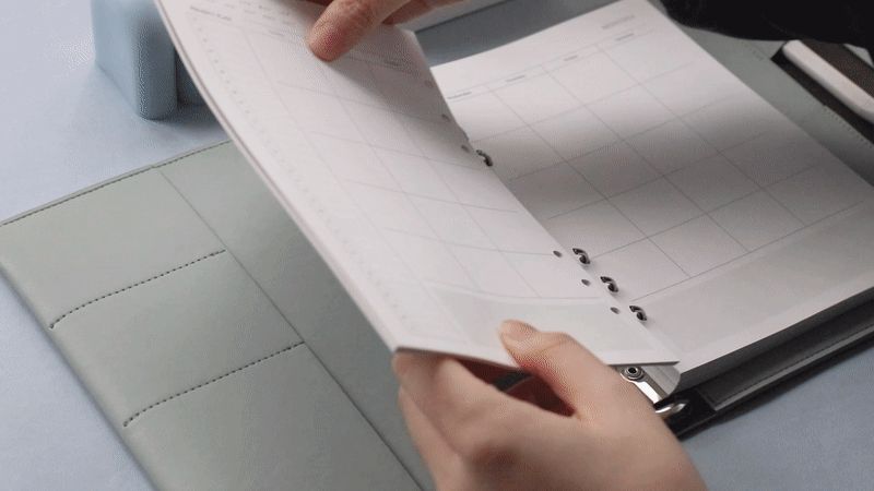 저니 6공 바인더 A5 다이어리 속지 세트 6공바인더다이어리 6공바인더 다이어리 플래너 다용도다이어리 다이어리노트 다이어리수첩 디자인다이어리 스케줄다이어리 다이어리속지 6공바인더다이어리속지