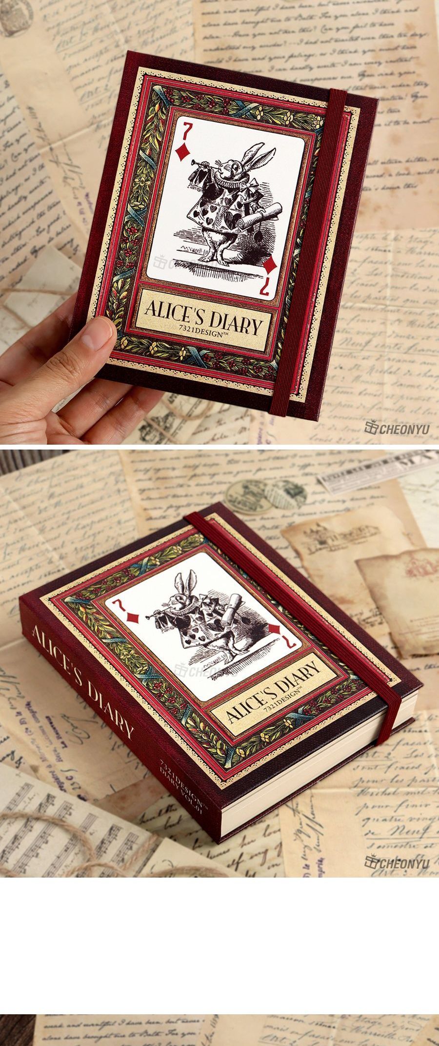 앨리스 다이어리 vol 01 다이어리 디자인다이어리 계획다이어리 메모다이어리 나만의다이어리 학생다이어리 직장인다이어리 휴대용다이어리 만년형다이어리 이쁜다이어리