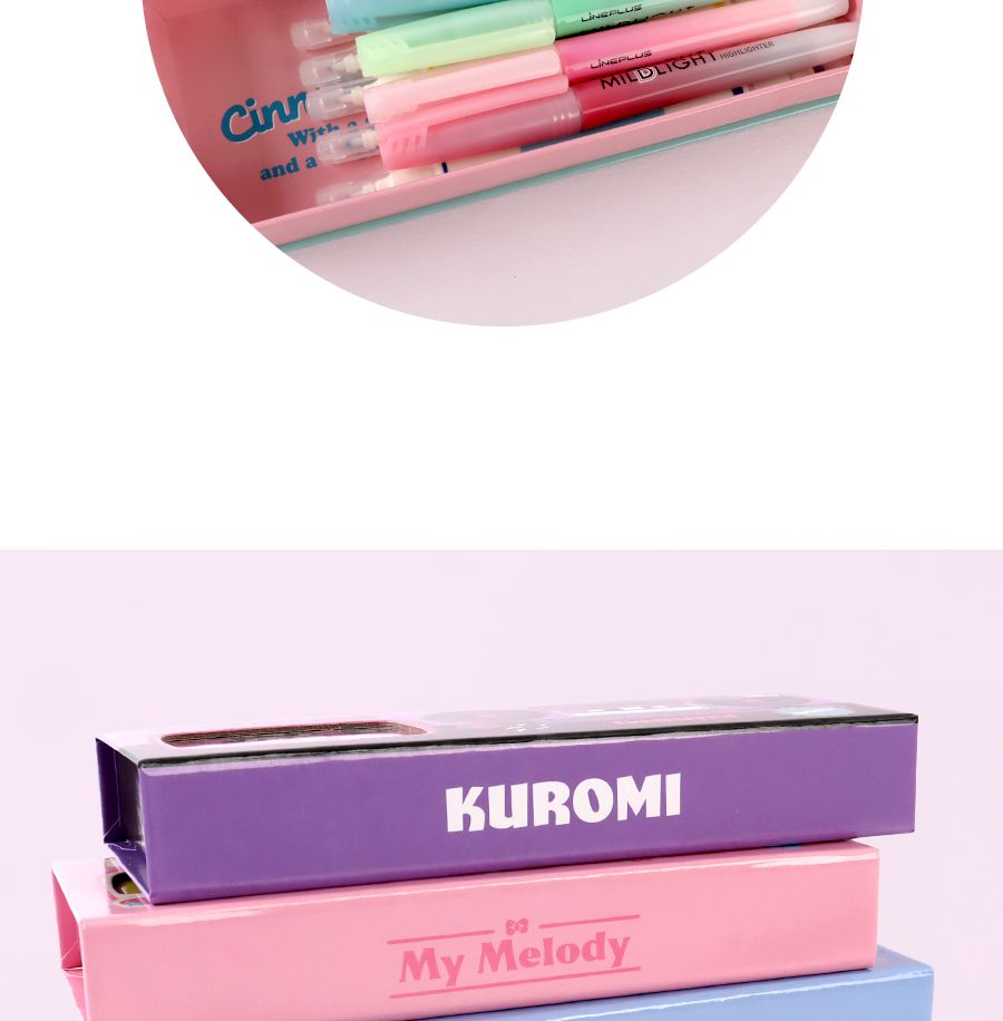 산리오 최애 포카 체인지 케이스 포카체인지필통 필기구통 펜케이스 연필케이스 지함필통 종이필통 캐릭터필통